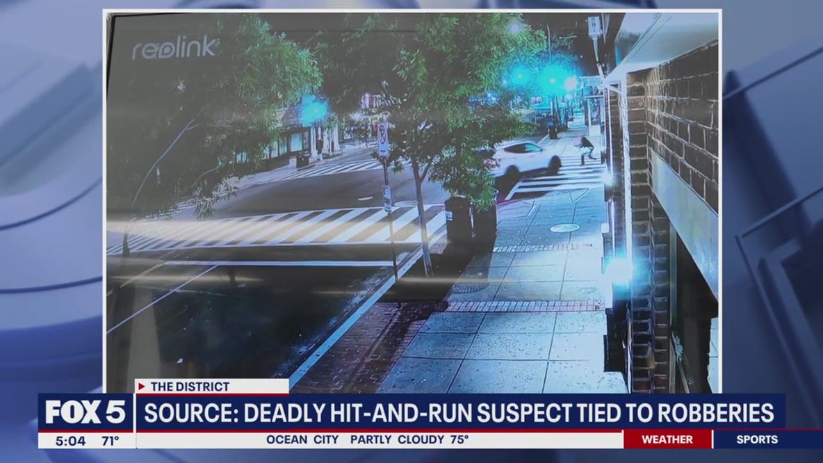 Deadly hit-and-run suspect tied to robberies, source says